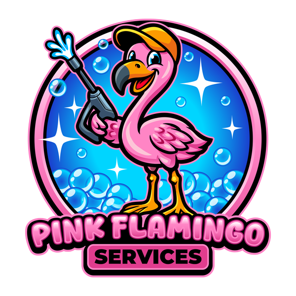 Pink Flamingo Services, Logo Pink Flamingo Services